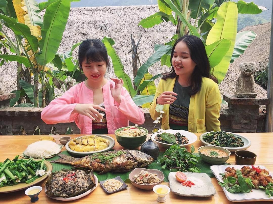 Muong Retreat- Nghi Duong Xanh Trong Bao Tang Van Hoa Nghe Thuat,Hoa Binh Hotell Eksteriør bilde
