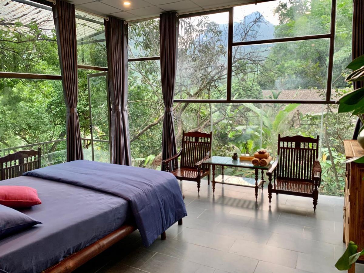 Muong Retreat- Nghi Duong Xanh Trong Bao Tang Van Hoa Nghe Thuat,Hoa Binh Hotell Eksteriør bilde